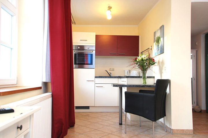 Kitchenette with seating